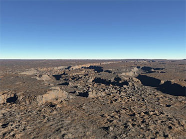 火星表面のイメージの画像