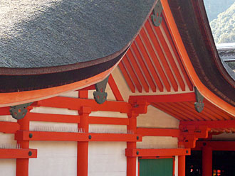 宮島の厳島神社神殿3