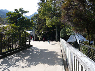 宮島厳島神社の裏側1