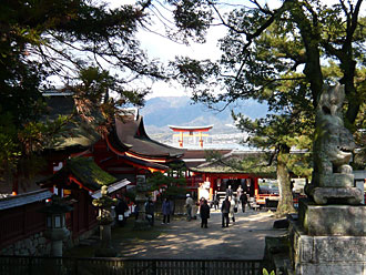 宮島厳島神社の裏側3