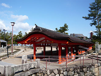 宮島の厳島神社神殿11
